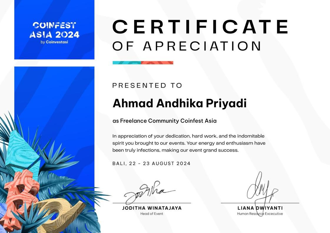 Coinfest Asia 2024 work sample 1